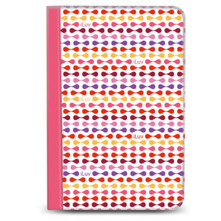 iLuv Festival Notebook Folio Case for Kindle Fire, Red