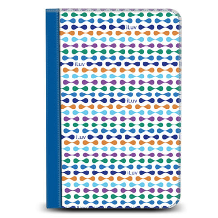 iLuv Festival Notebook Folio Case for Kindle Touch, Blue
