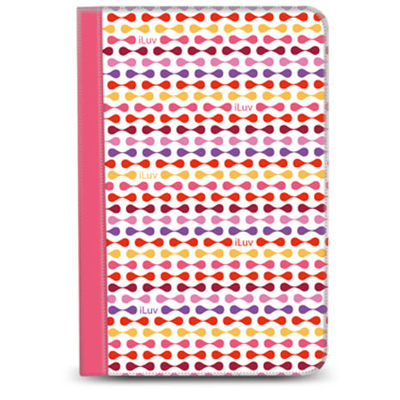 iLuv Festival Notebook Folio Case for Kindle Touch, Red
