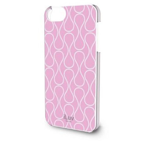 iLuv Festival Chic Hardshell Case for iPhone 5, Pink