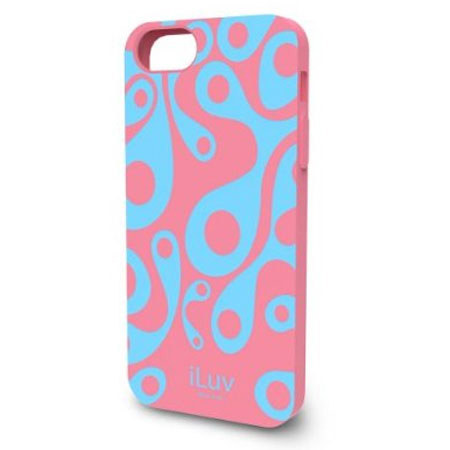 iLuv Aurora Glow-In-The-Dark Silicone Case for iPhone 5, Pink
