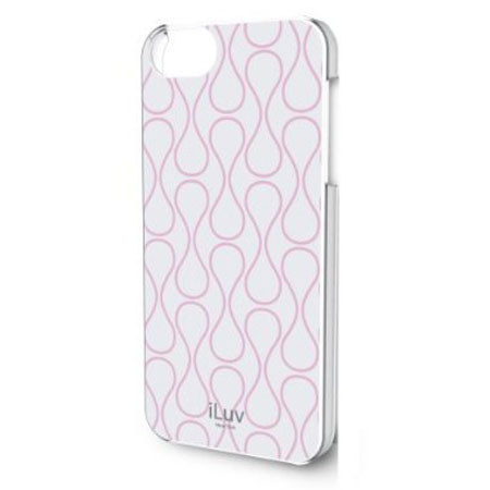 iLuv Festival Chic Hardshell Case for iPhone 5, White