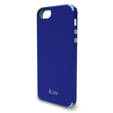 iLuv Regatta Dual Layer Case for iPhone 5, Blue