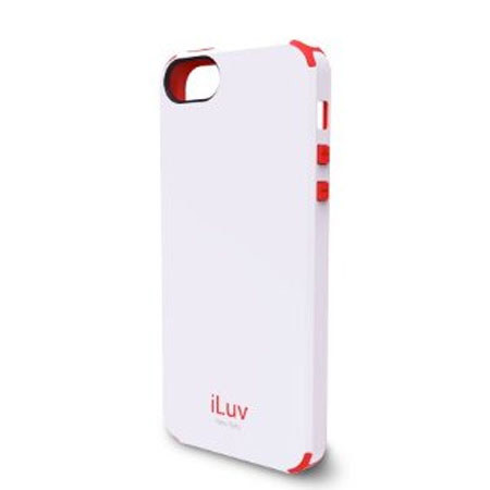 iLuv Regatta Dual Layer Case for iPhone 5, White