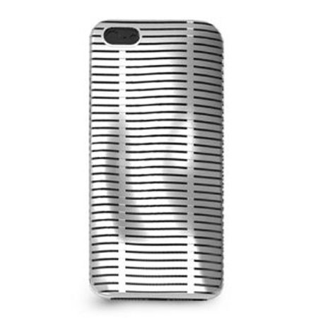 iLuv Topog Mesh Softshell Case for iPhone 5, White