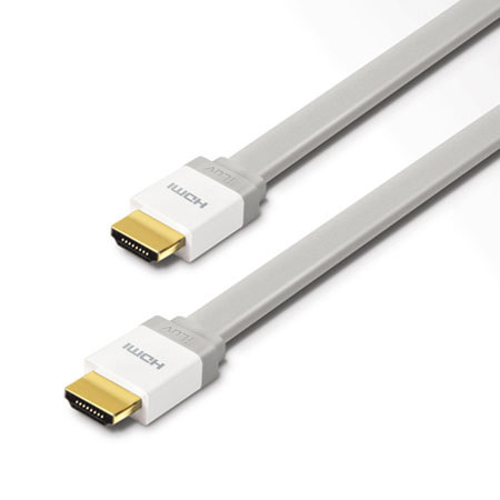 iLuv High-Speed HDMI Cable with Ethernet, White