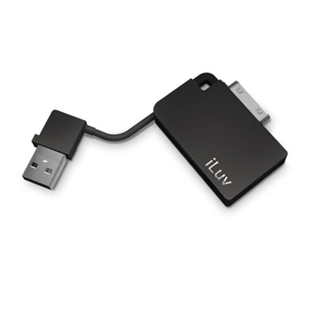 iLuv Mini CuteSync Keychain Sync /Charge Cable for iPad /iPhone/iPod