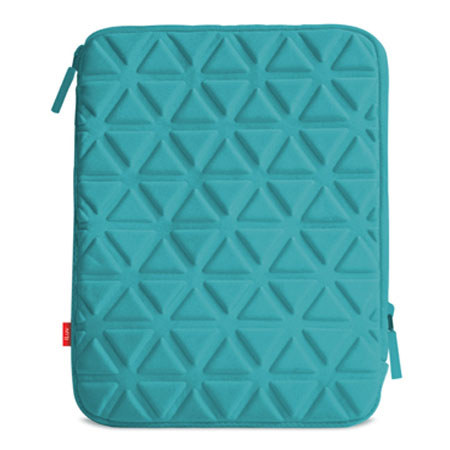 iLuv Belgique Foam-Padded Neoprene Sleeve for iPad2/iPad3, Teal