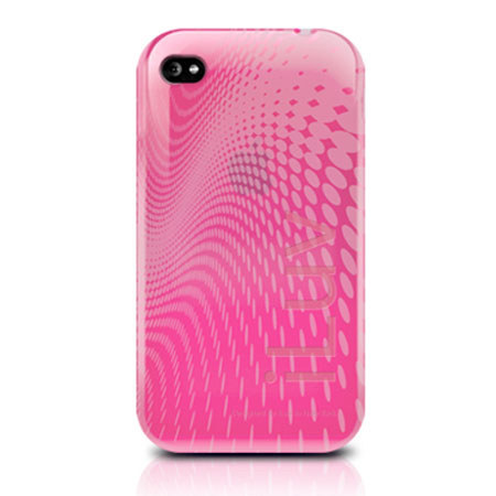 iLuv ICC726PNK iPhone 4G Wave TPU Protective Case, Pink