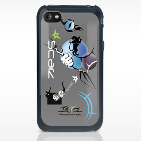 iLuv ICC730BLK Tatz Ultra Thin Case for iPhone 4G Black
