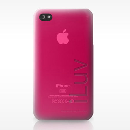 iLuv ICC733PNK Silk Ultra Thin iPhone 4G Case, Pink