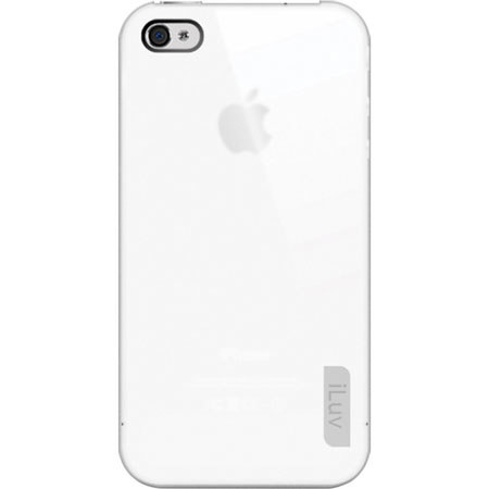 iLuv ICC743 White Translucent Case for iPhone 4 CDMA