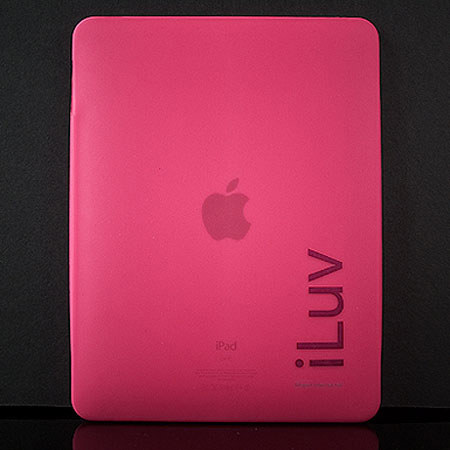iLuv iCC801 Silicone Case for the 9.7 inch iPad, Pink