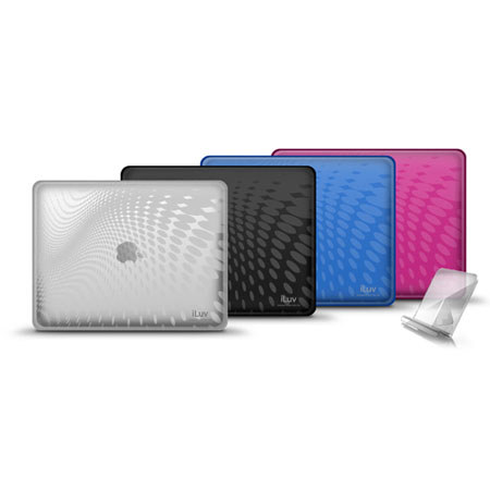 iLuv ICC802PNK TPU Case with Pattern for iPad, Pink