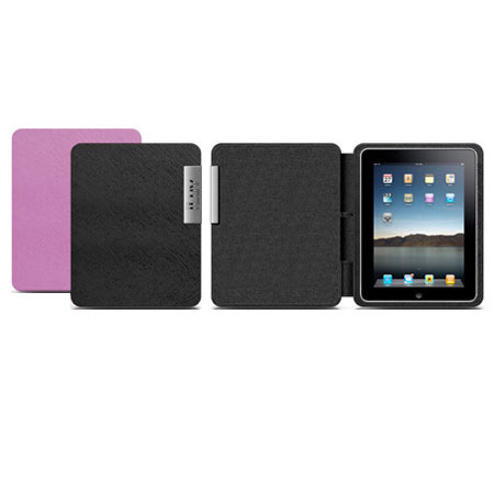 iLuv iCC806 Leather Cover for iPad, Pink