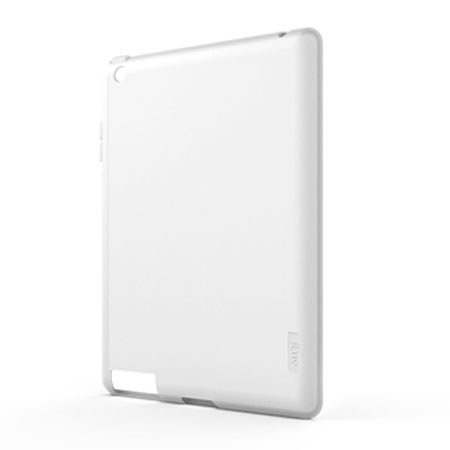 iLuv ICC818WHT Flex-Gel Case for iPad 2, White