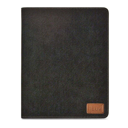 iLuv Great Jeans Portfolio Case for iPad 3 & iPad 4 Black