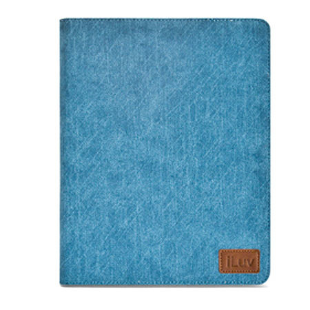iLuv Great Jeans Portfolio Case for iPad 3 & iPad 4 Blue