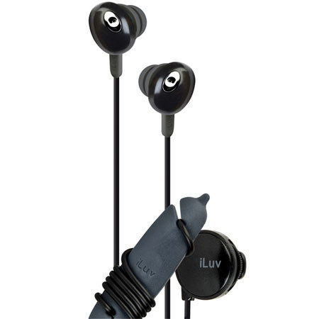 iLuv In-Ear Hi-Fi Earphone w/Volume Control f/iPhone/iPod/MP3 -Black #IEP311BLK