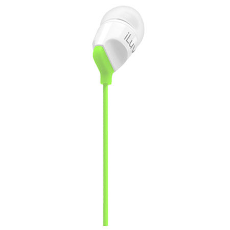 iLuv Jam On High-Performance Stereo Earphones, Green