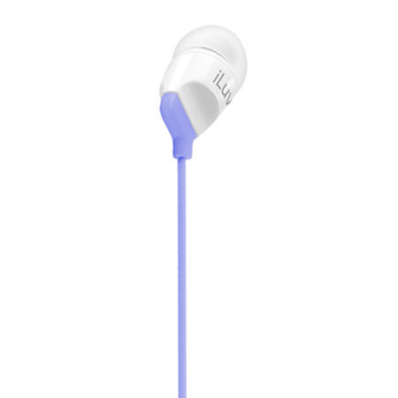 iLuv Jam On High-Performance Stereo Earphones, Purple