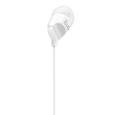 iLuv Jam On High-Performance Stereo Earphones, White
