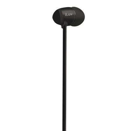 iLuv Calvados High-Fidelity Earphones for iPod /iPhone/iPad, Black