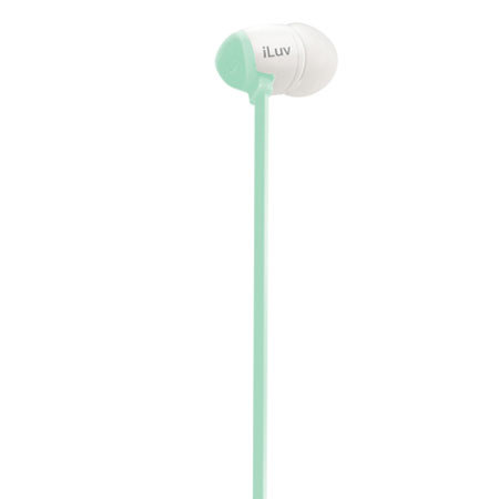 iLuv Calvados High-Fidelity Earphones for iPod /iPhone/iPad, Blue