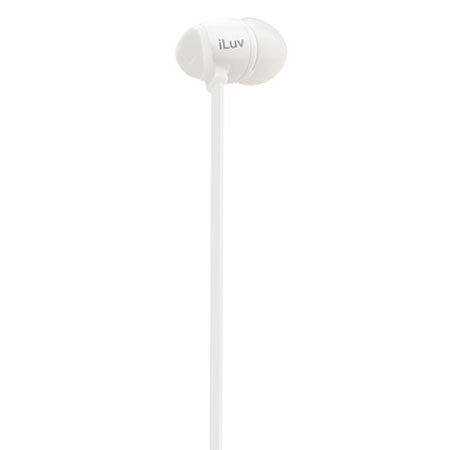 iLuv Calvados High-Fidelity Earphones for iPod /iPhone/iPad, White