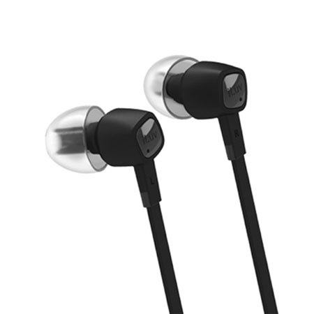 iLuv Bubble Gum Pro High-Performance Earphones for iPad/iPhone/iPod, Black