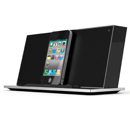 iLuv Stereo Speaker Dock for iPhone and iPod, Black