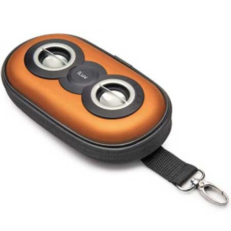 iLuv ISP110ORG Portable Amplified Speaker Case Orange