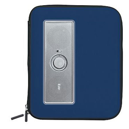 iLuv iSP210 Portable Stereo Speaker Case, Blue