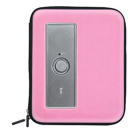 iLuv iSP210 Portable Stereo Speaker Case, Pink