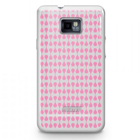 iLuv Hard Shell Case for Samsung Galaxy S II, Pink
