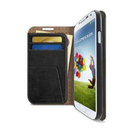 iLuv Diary Premium Leather Wallet Case for Samsung Galaxy S4