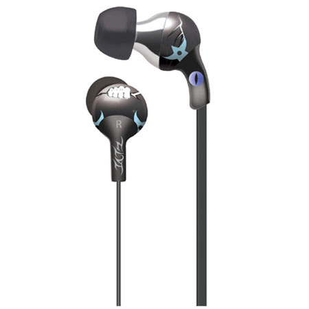 iLuv tEP101 Tatz Earphone Flat-Wire, Black