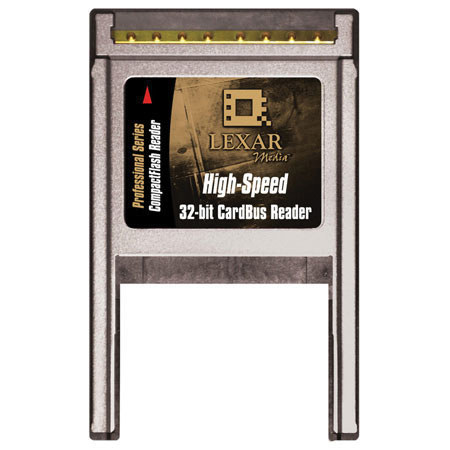 Lexar Compact Flash 32 Bit Cardbus Adaptr.