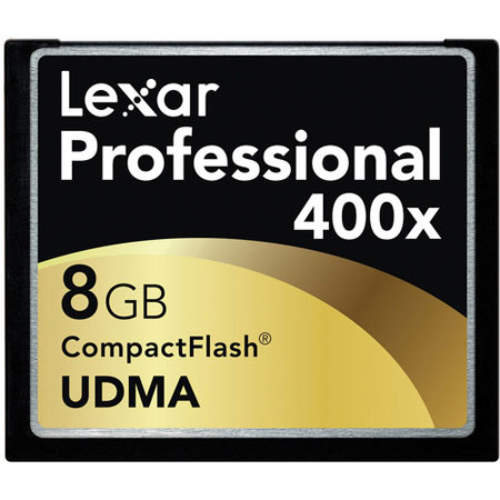 Lexar 8GB Professional 400x CompactFlash Card