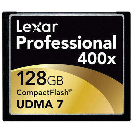 Lexar 128GB Professional 400x CompactFlash Card