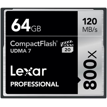 Lexar 64GB Professional UDMA 7 CF Memory Card