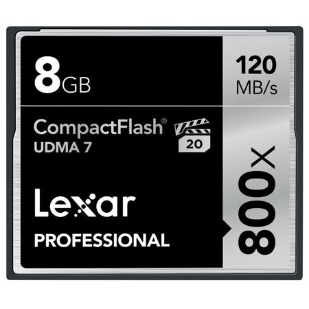Lexar 8GB Professional CF Memory Card