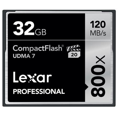 Lexar 32GB Professional UDMA 7 CF Memory Card (2 pack)