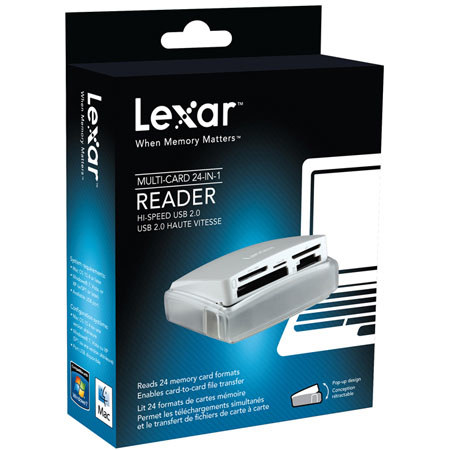Lexar LRW024URBNA Pro 24-in-1 Card Reader