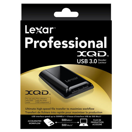 Lexar Professional USB 3.0 XQD Memory Card Reader