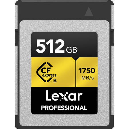 Lexar Gold Series Professional 512GB CFexpress Type-B Memory Card