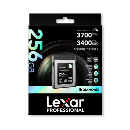 Lexar Diamond Series Professional 256GB CFexpress 4.0 Type-B