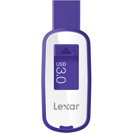 Lexar 64GB JumpDrive S25 USB 3.0 Flash Drive, Purple