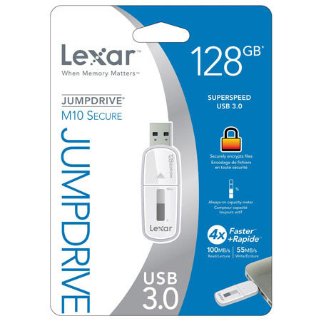 Lexar 128GB JumpDrive M10 Backup Drive