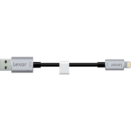 Lexar 32GB JumpDrive C25i Lightning to USB 3.0 Cable with Built-In Flash Drive
